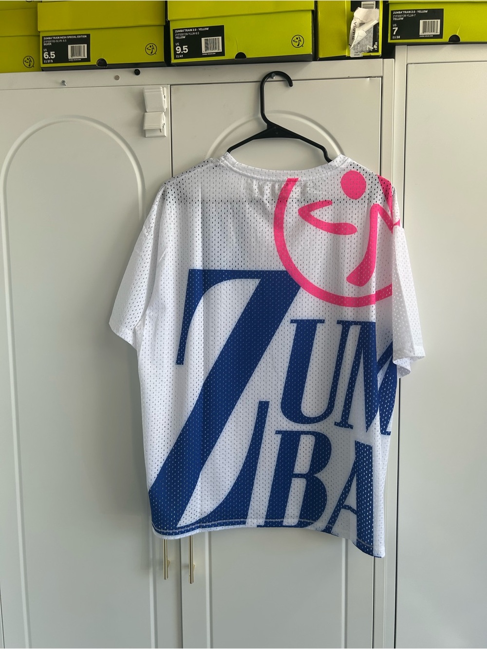 Zumba Oversized Mesh Top